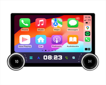 Toyota Hiace 2005-2019 10.1 Dual Knob Control GPS Bluetooth Wireless Apple CarPlay Android Auto Stereo Radio