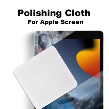 New Polishing Cloth Soft Clean For Apple Display Nano Glass Screen Macbook Panel-White-2 PS
