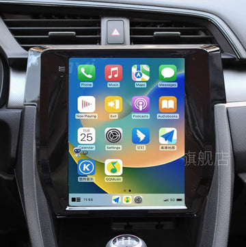 Honda Civic 2015-2019 12.1 Tesla Style GPS wireless CarPlay Android Auto HeadUnit