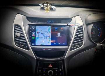 Hyundai Elantra 2011-2015 GPS Bluetooth Apple CarPlay Android Auto USB Stereo Screen