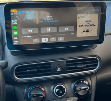 Hyundai Kona 2017-2023 12.95 Wireless Apple CarPlay Android Auto Radio upgrade