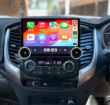 Mitsubishi Triton 2014-2025 GPS Stereo Accessories Wireless Apple CarPlay Android Headunit