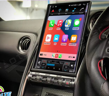 Nissan GTR GT-R 2007-2015 14.4 Tesla Style Radio Auto Stereo Wireless CarPlay Android Auto