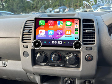 Nissan Navara Spain D40 2011-2014 9 Stereo Headunit Apple CarPlay Android Auto GPS Reverse Camera