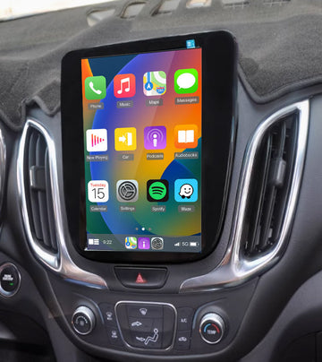 Holden Equinox 2017+ GPS 9.7 Tesla style touchscreen Wireless CarPlay Android Auto stereo