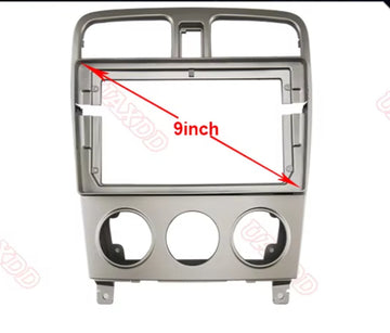 Subaru Forester XT 2002-2007 stereo facia 9 inch android Double din 2 din fascia frame surround