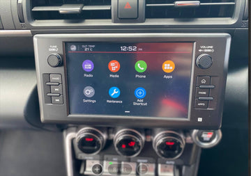 Toyota 86 2022-Current 9 Touchscreen stereo GPS upgrade accessories Wireless Apple Carplay Android auto
