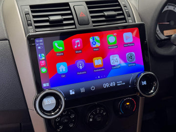 Toyota Corolla Sedan 2008-2012 10.1 inch with Dual Knob Control GPS Bluetooth USB Apple CarPlay Android Auto