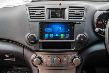 Toyota Kluger 2008-2015 GPS Bluetooth Wireless Apple CarPlay Android Auto Stereo radio 7