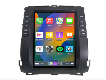 Toyota Prado 120 Series 03-09 10.4 Vertical Screen Wireless Apple CarPlay Android Auto Stereo Tesla style