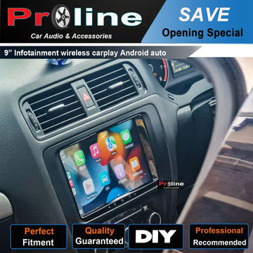 Volkswagen VW EOS 07-14 9 GPS Infotainment Wireless CarPlay Android Auto