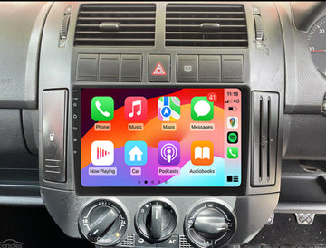 Volkswagen VW Polo 06-10 9 GPS Infotainment Wireless CarPlay Android Auto Stereo