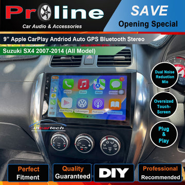 Suzuki SX4 2007-2014 Wireless Apple CarPlay GPS Radio Bluetooth stereo Android Auto