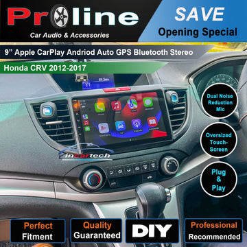 Honda CRV 2012-2016 Vti Wireless apple Carplay Android Auto GPS Radio Stereo satnav