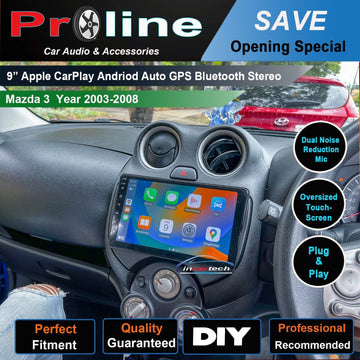 Nissan Micra 2010-2014 K13 GPS Bluetooth Wireless Apple Carplay Android Auto Stereo USB
