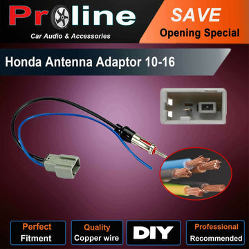 Honda CRV Civic Accord Euro Radio Antenna Adaptor Adapter power Aerial Female