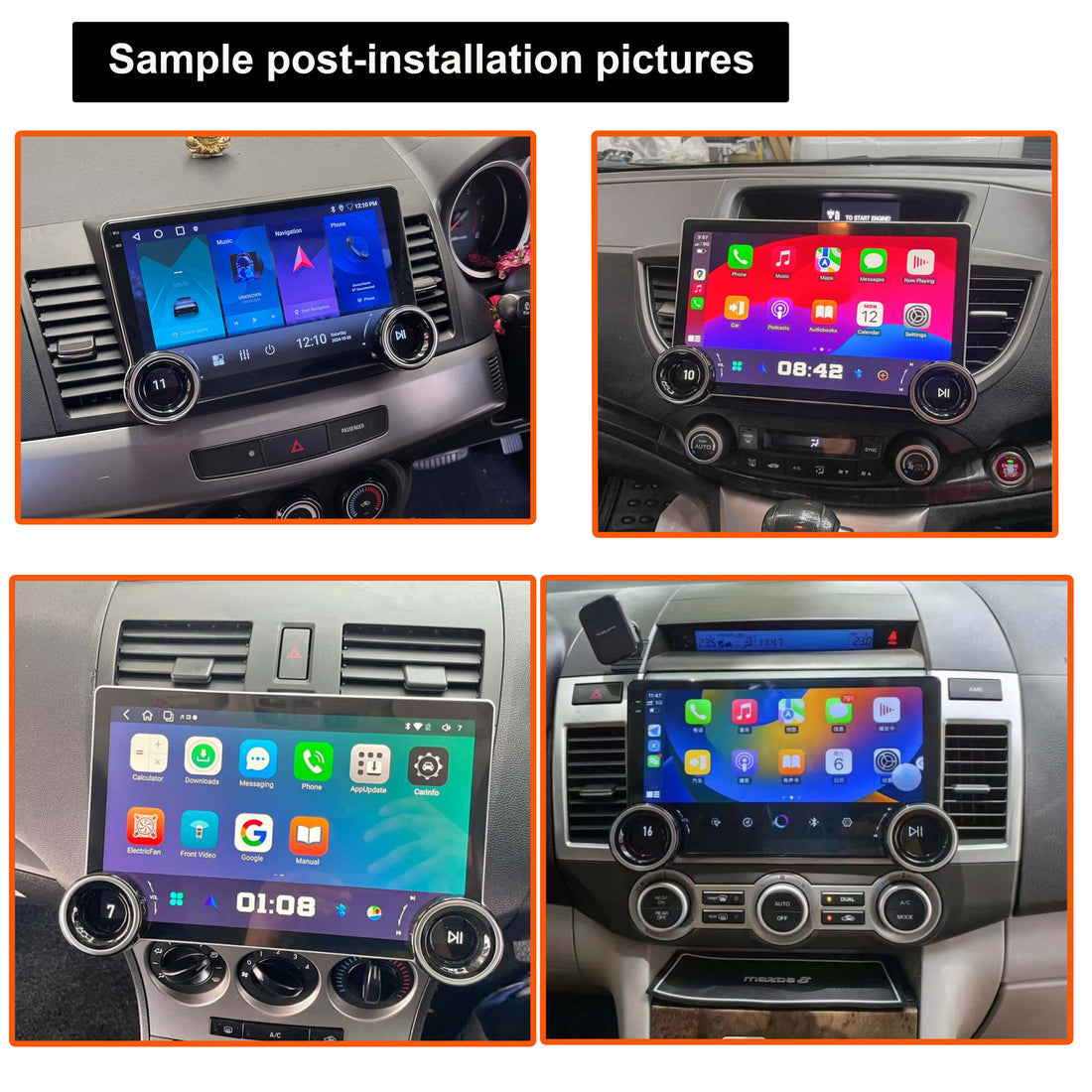 Toyota Tarago Estima 06-17 10.1GPS Bluetooth Stereo Apple carplay Android auto Headunit