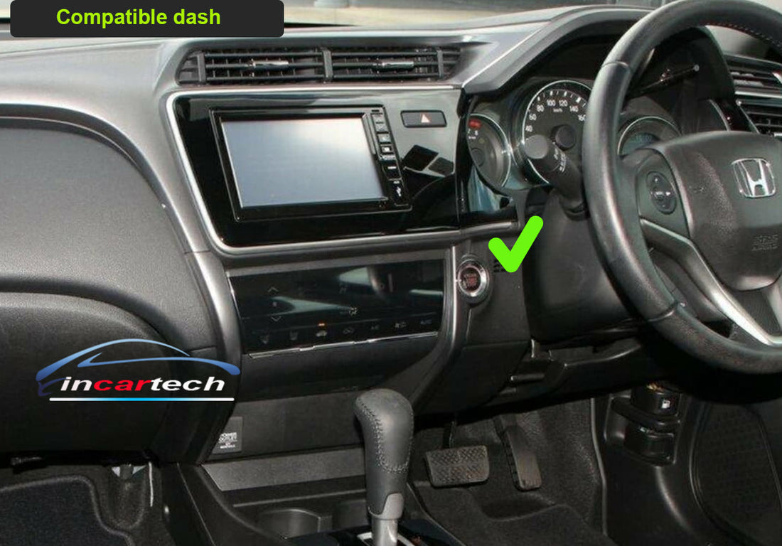 Honda City 2014-2019 stereo facia 10 inch android  Double din 2 din fascia frame surround