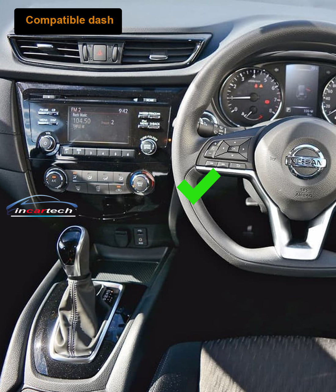 Nissan Xtrail 2014-2020 T32 10 Screen GPS Apple Carplay Android Auto Heaudnit Radio