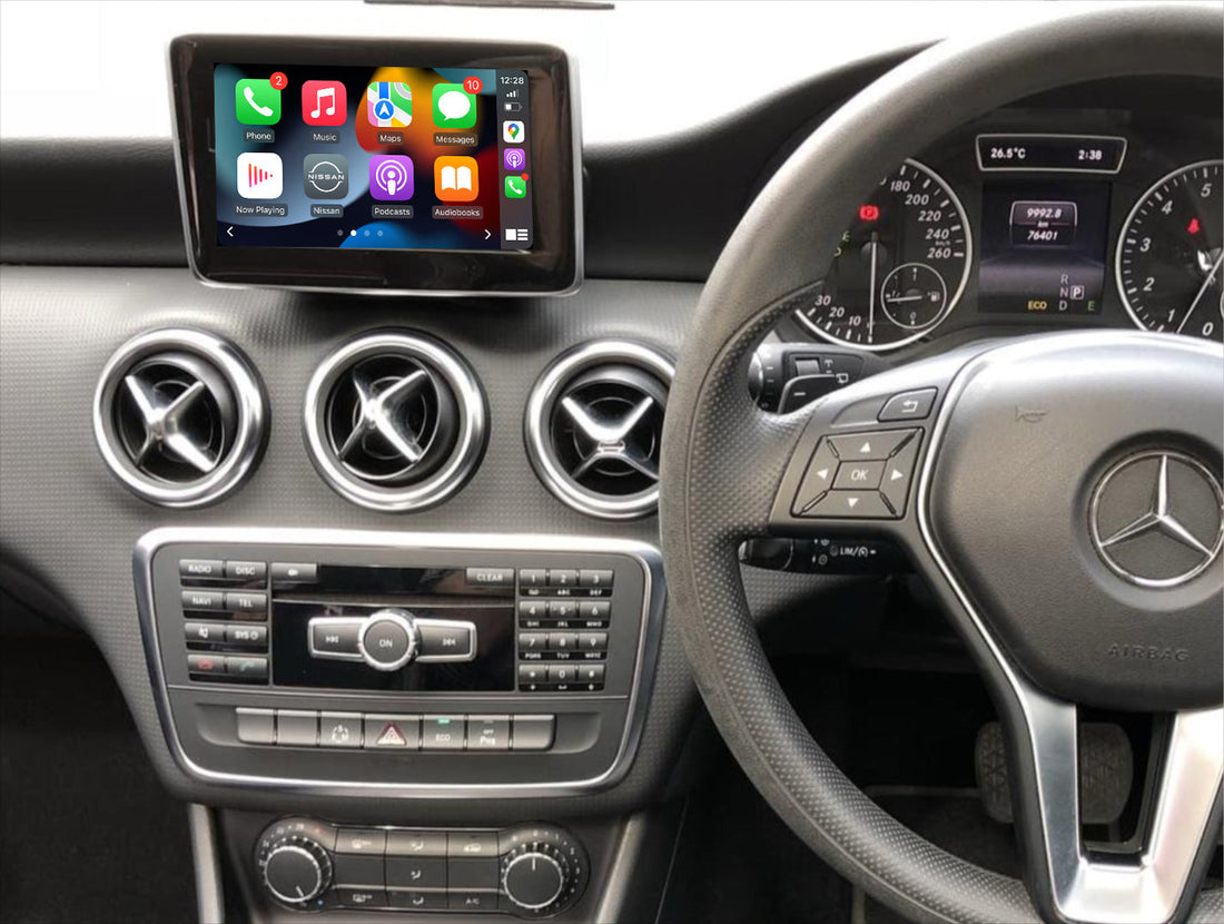 Mercedes Benz GLA-Class 2014-2019 (x156) Add Wireless CarPlay & Android Auto MMI Retrofit integration interface