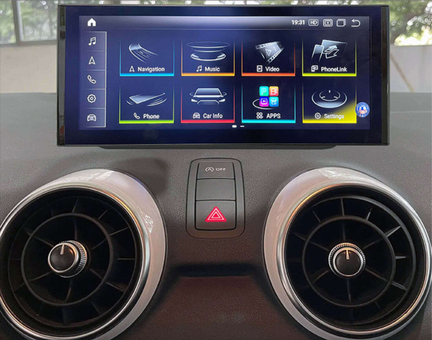 Audi A3 2012-2019 12.3 inch touchscreen aftermarket screen upgrade Car stereo wireless Carplay and wireless android auto
