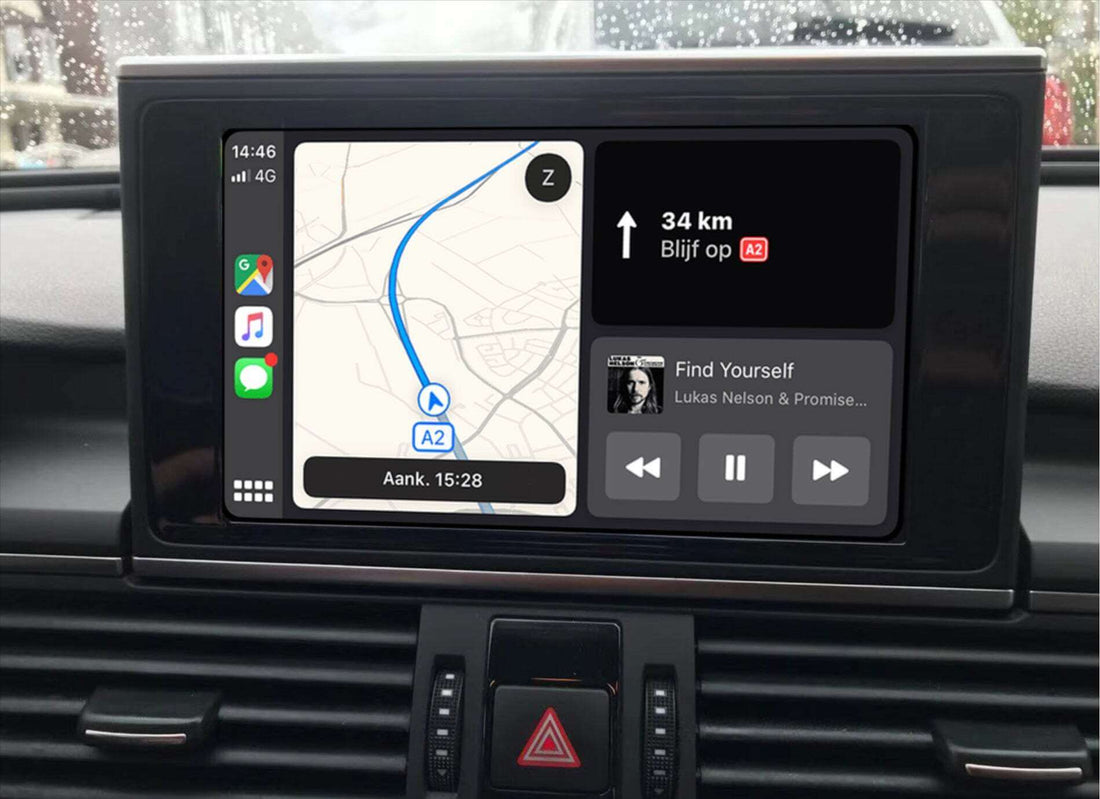 Audi A4 2017-2022 Add Wireless CarPlay & Android Auto MMI Retrofit integration interface Module