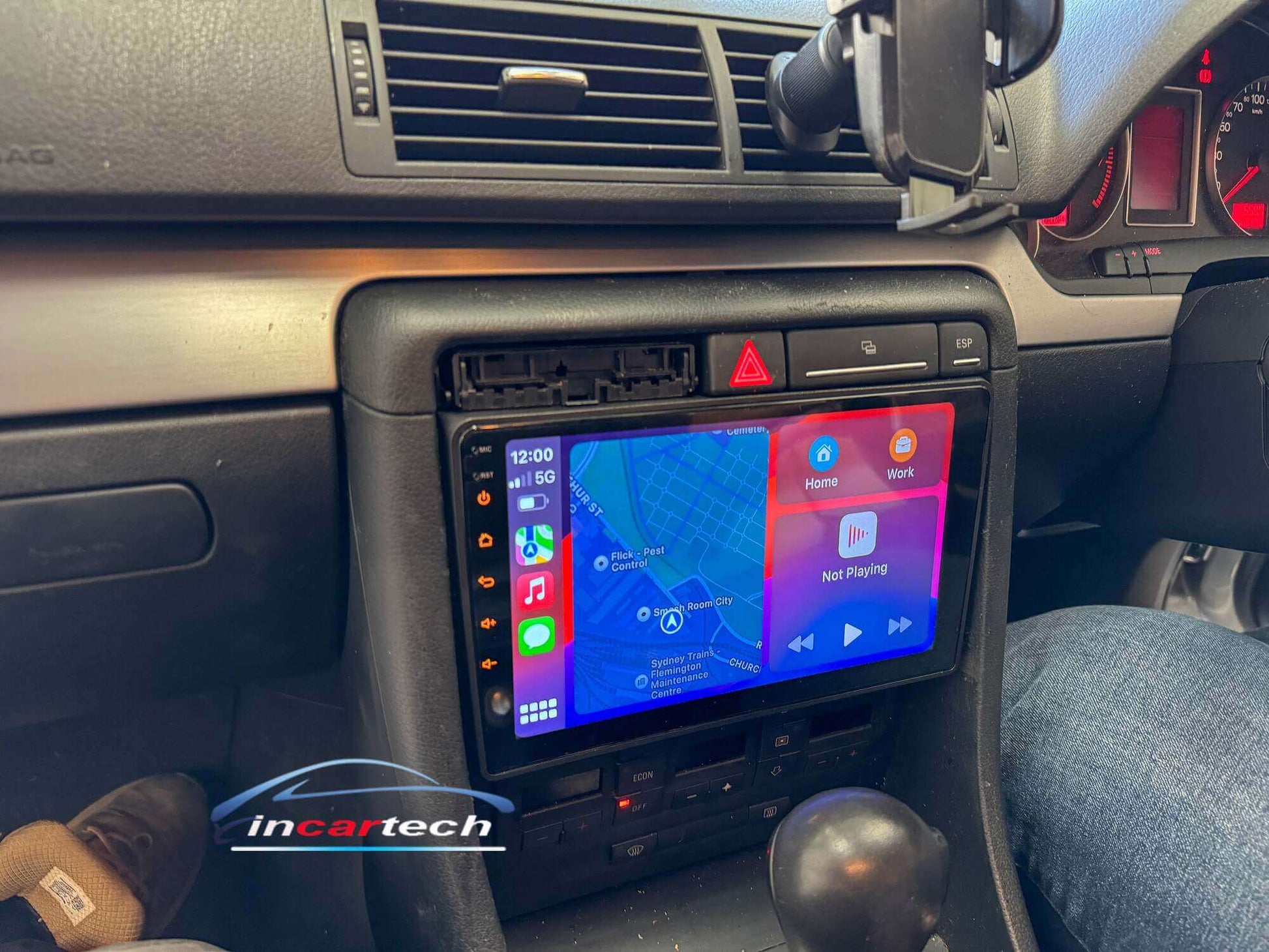 Audi A4 B6, B7 2001-2008 GPS 9 inch Touchscreen Bluetooth Stereo Wireless Apple Carplay Android Auto