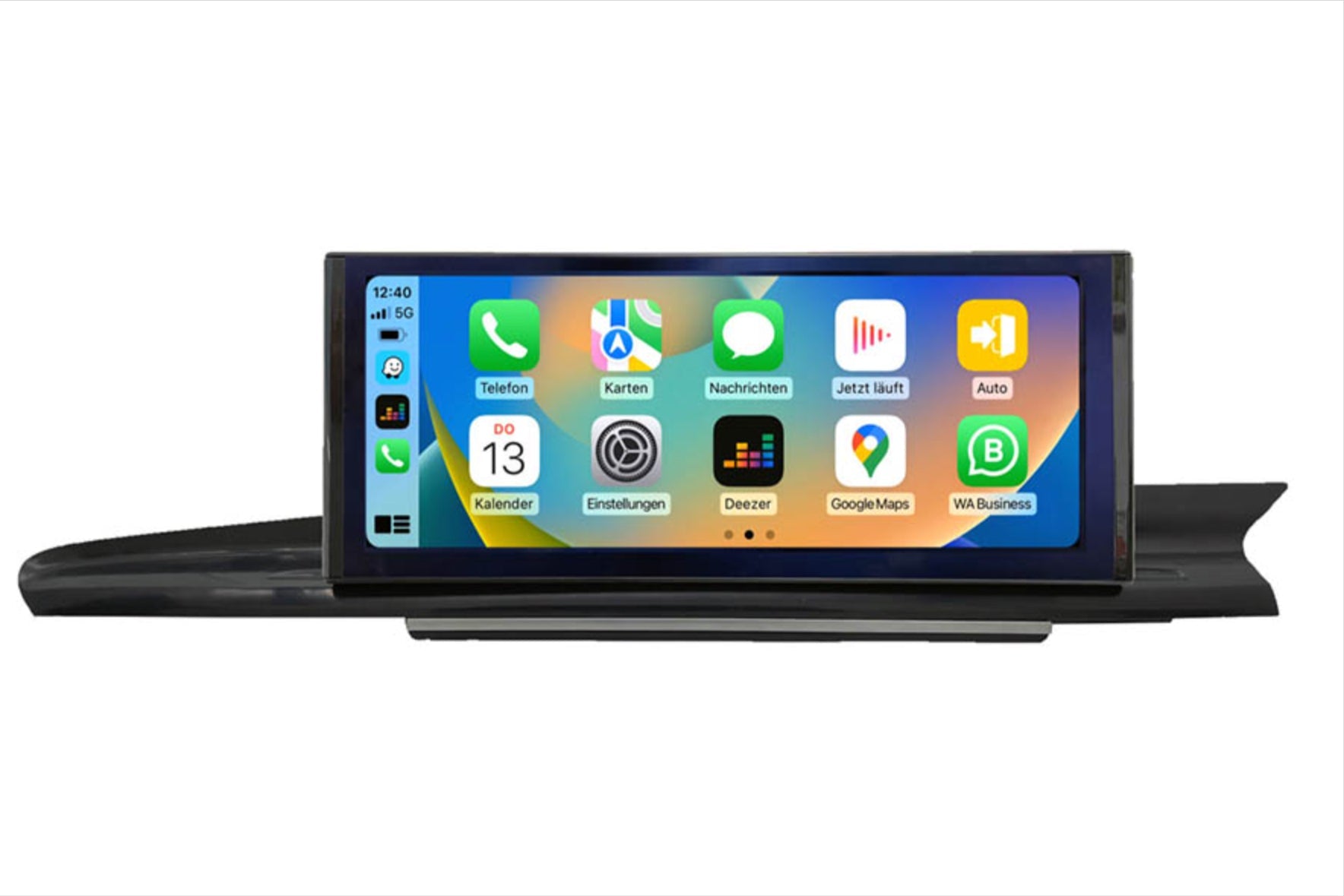 Audi A6 2010-2018 12.3 inch touchscreen aftermarket screen upgrade Car stereo wireless Carplay and wireless android auto