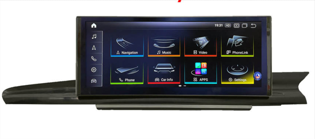 Audi A6 2010-2018 12.3 inch touchscreen aftermarket screen upgrade Car stereo wireless Carplay and wireless android auto