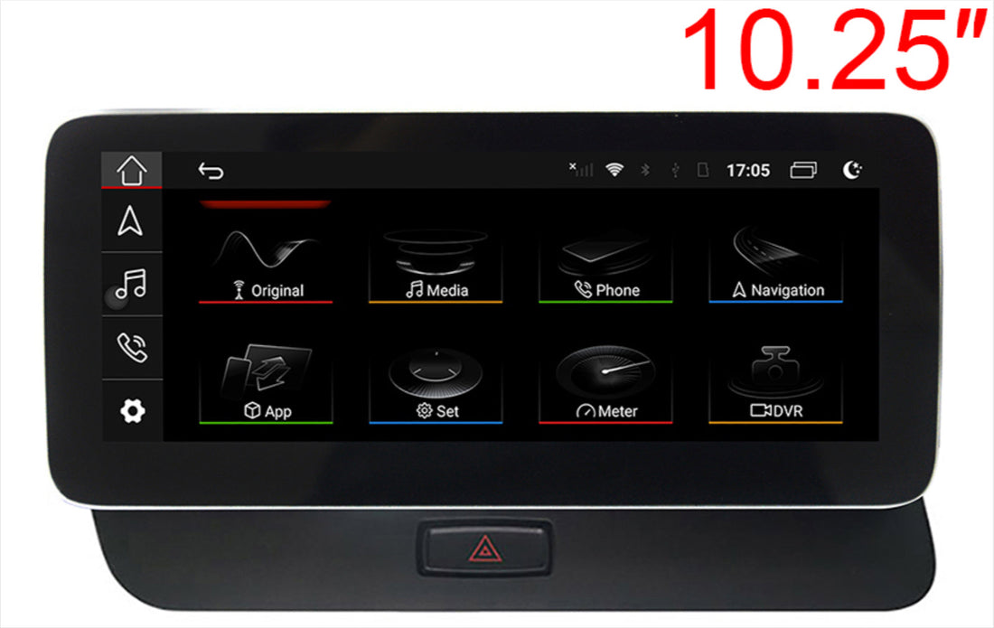Audi Q5 2008-2017 type 8R 10.25 inch touchscreen aftermarket upgrade Car stereo wireless Carplay and wireless android auto