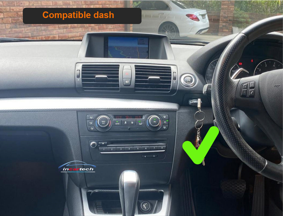 BMW 1 Series (E81/E82/E87/E88) 2004-2013 10.25 inch radio GPS Aftermarket wireless CarPlay Android Auto Head Unit Navigation Car stereo