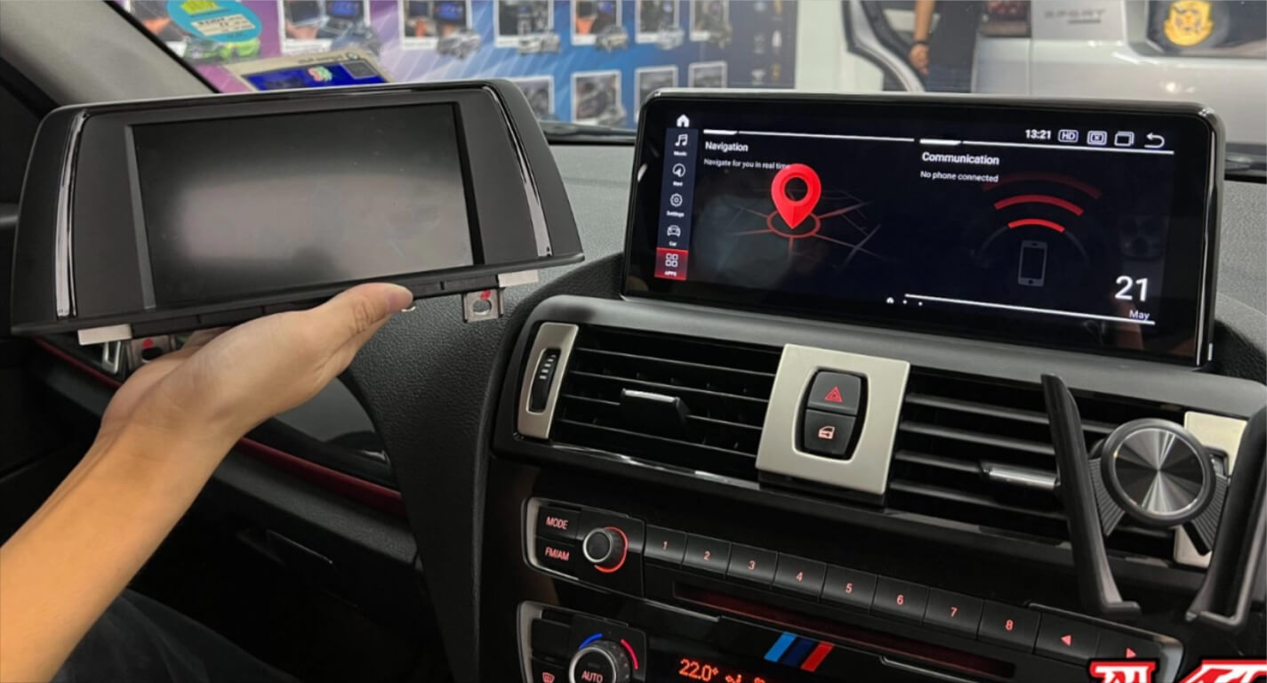 BMW 1 Series F20/F21 2010-2017 aftermarket radio upgrade Car stereo wireless CarPlay and wireless Android Auto