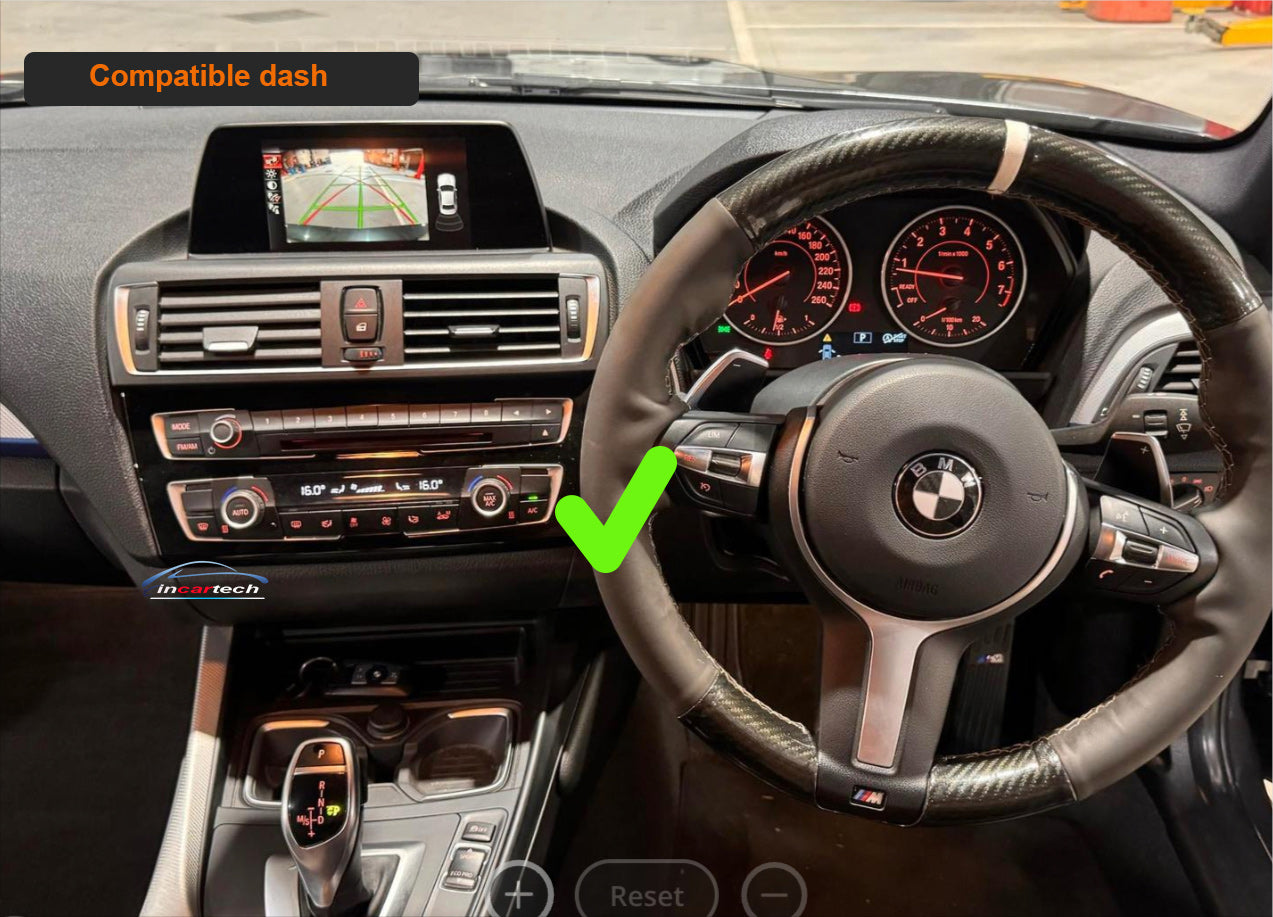 BMW 1 Series F20/F21 2010-2017 aftermarket radio upgrade Car stereo wireless CarPlay and wireless Android Auto
