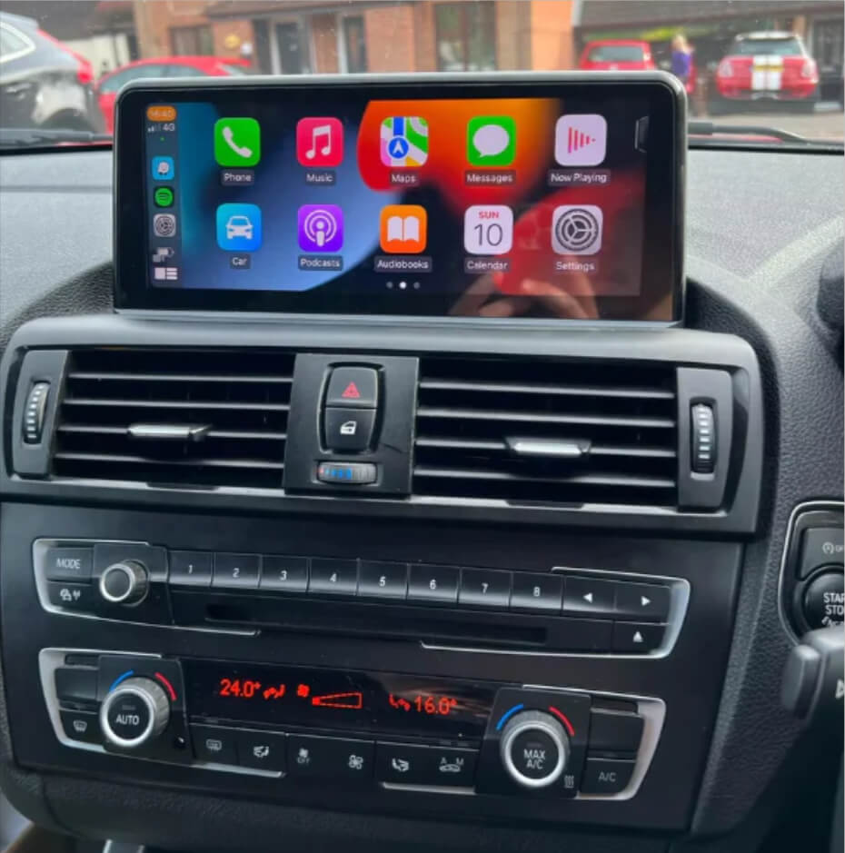 BMW 1 Series F20/F21 2010-2017 aftermarket radio upgrade Car stereo wireless CarPlay and wireless Android Auto