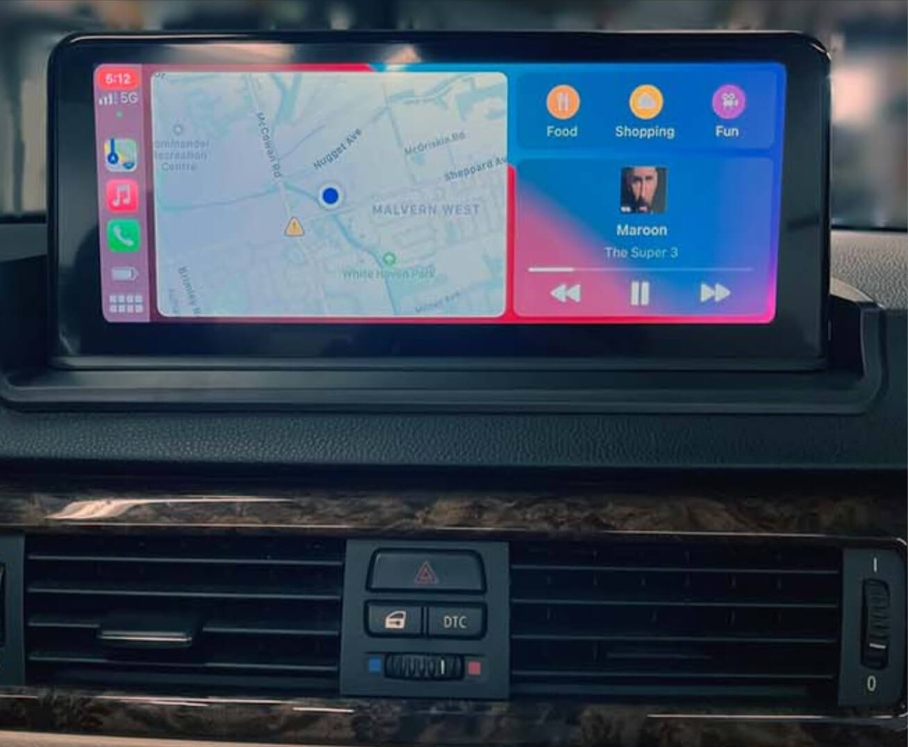 BMW 3 Series/M3 2006-2012 (E90 E91 E92 E94) 10.25 inch touchscreen aftermarket screen upgrade Car stereo wireless CarPlay and wireless Android Auto