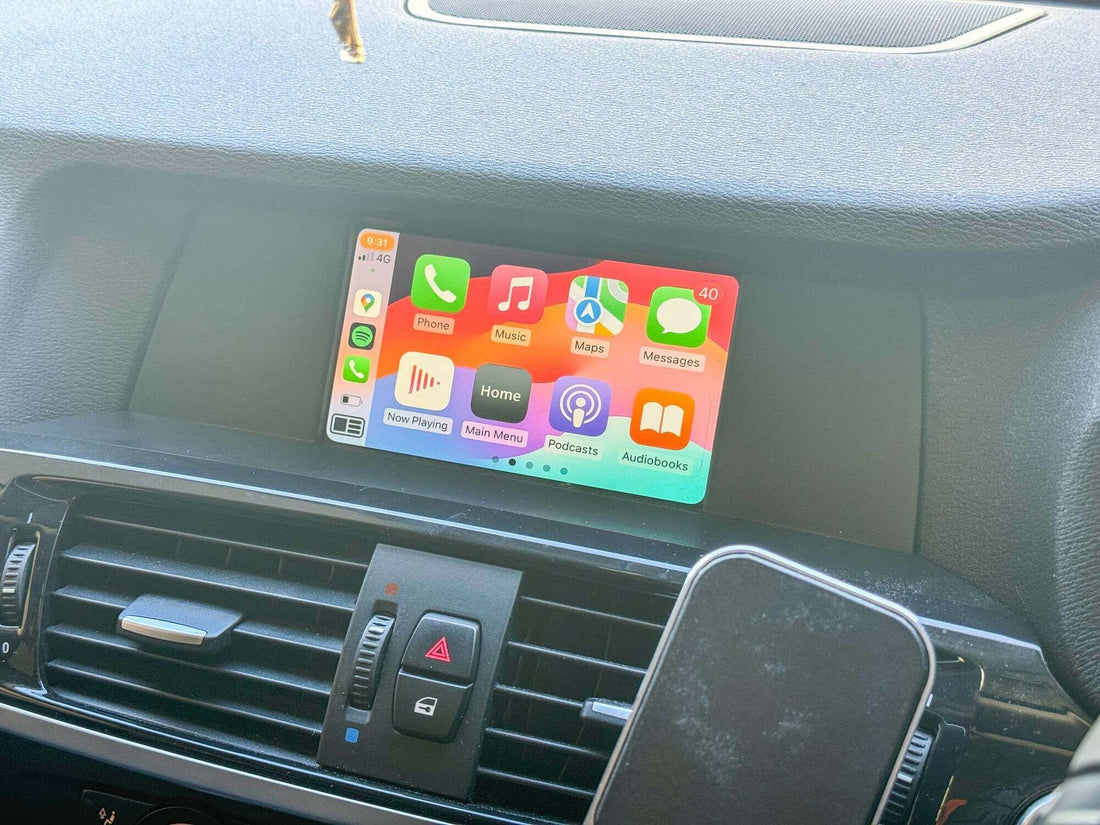 BMW X3 series F25 2011-2019 NBT CIC Add Wireless CarPlay & Android Auto MMI Retrofit integration