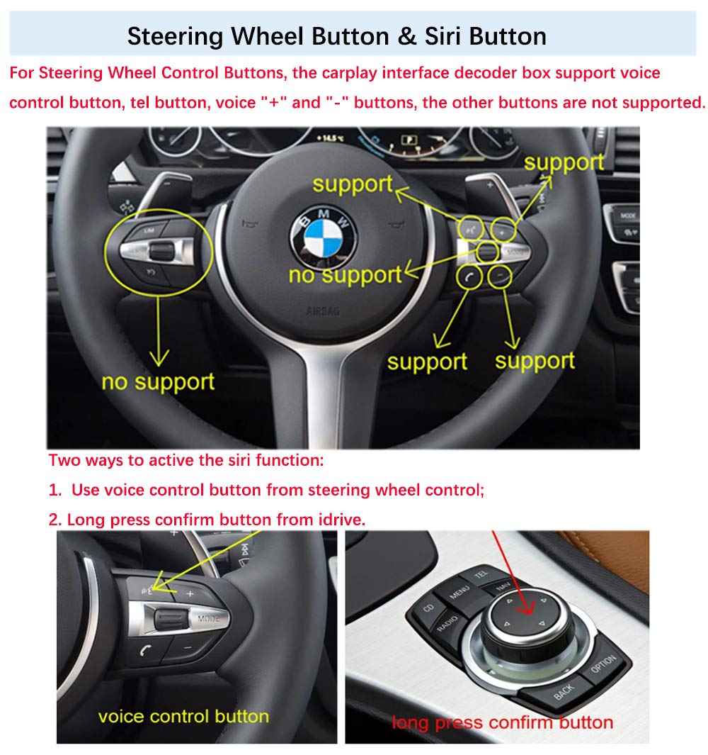 BMW  series  Add Wireless Carplay & Android Auto MMI Retrofit integration