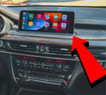 BMW x5 2014-2017 (F15) 12.3 inch touchscreen aftermarket screen upgrade Car stereo wireless CarPlay and wireless Android Auto