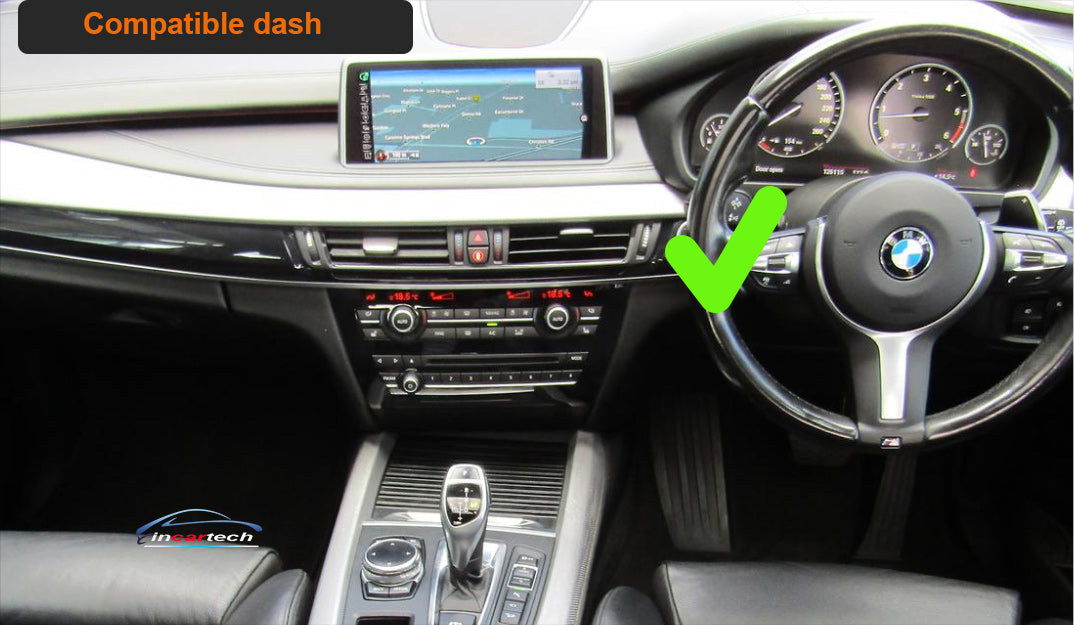 BMW x5 2014-2017 (F15) 12.3 inch touchscreen aftermarket screen upgrade Car stereo wireless CarPlay and wireless Android Auto