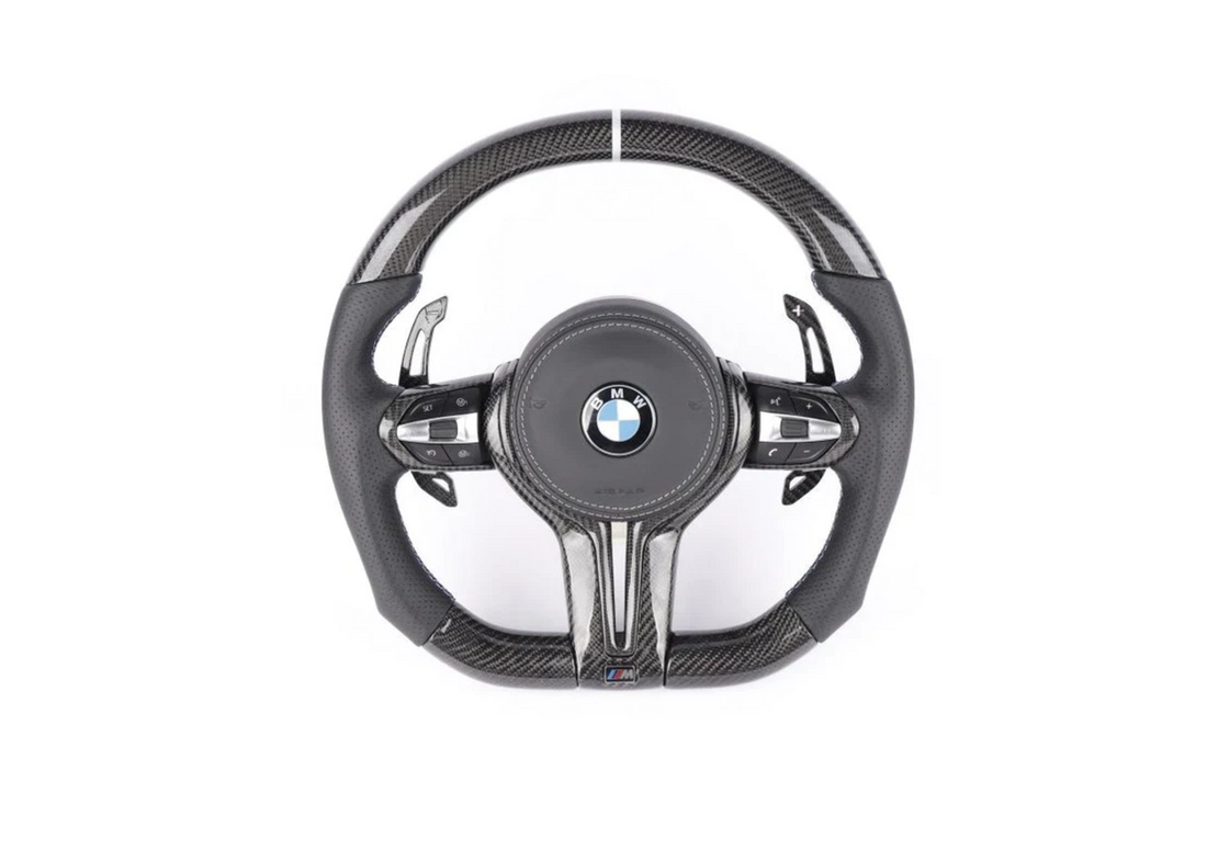 Carbon Fiber Car Steering Wheel For BMW M M3 M5 M6 F01 F02 F06 F07 F10 F11 F12 F13 F30 F32 F80 F91 E90 E91 E92 Car Accessories