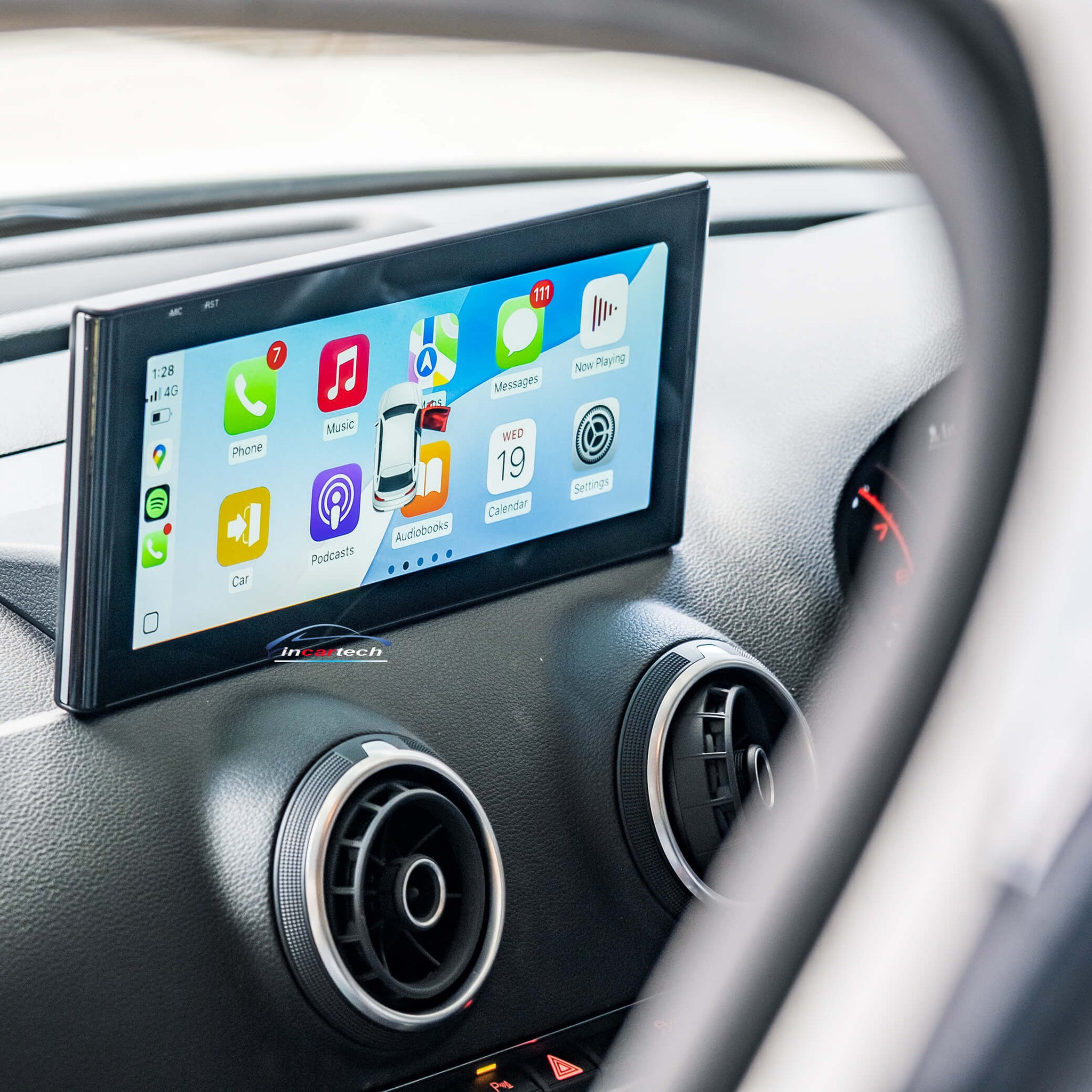 Audi A3/S3/RS3 8V 12-19 touchscreen upgrade stereo wireless Carplay wireless android auto