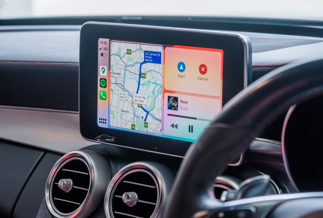 Mercedes Benz GLC 2015-2019 (x253 C253) Add Wireless Carplay & Android Auto MMI Retrofit integration interface