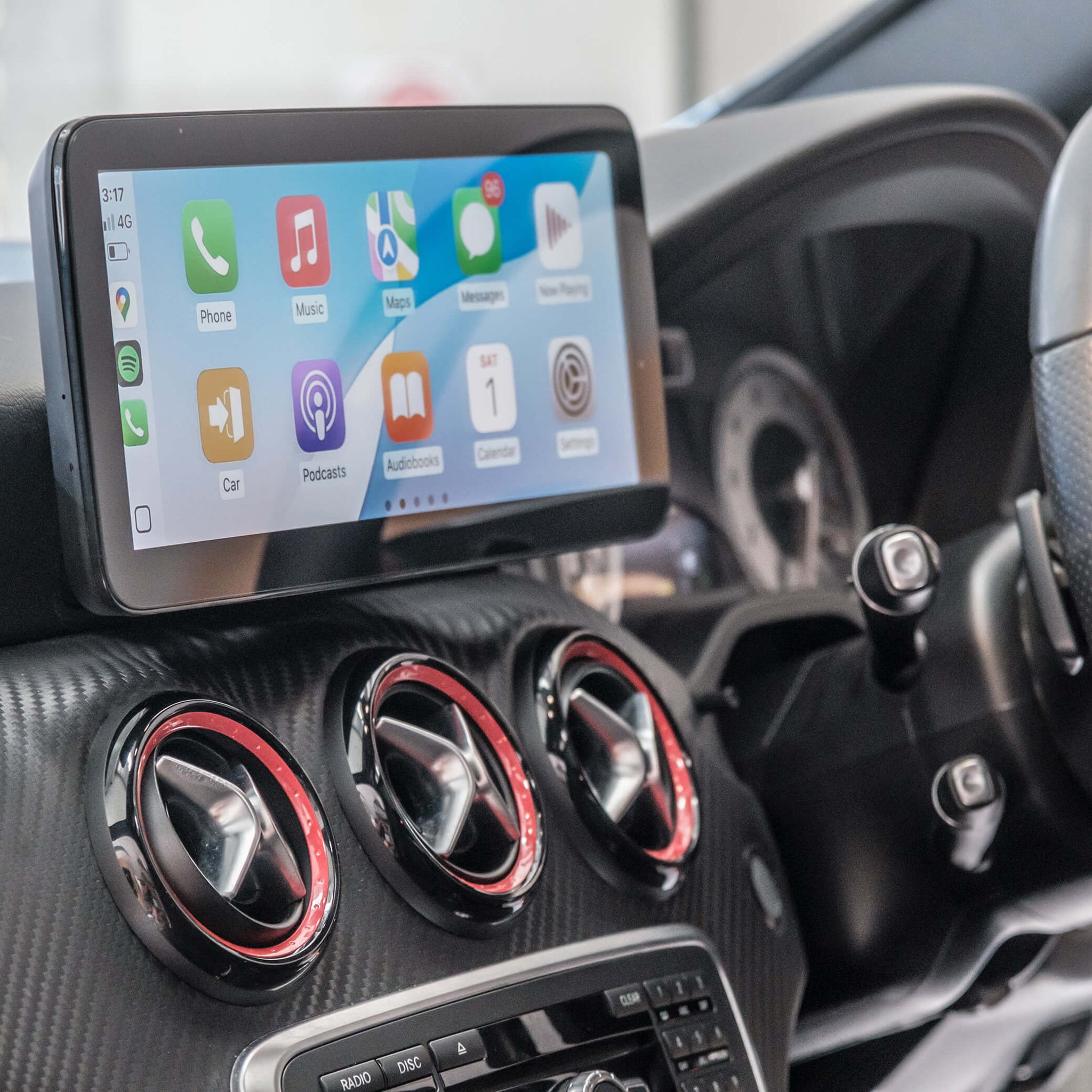 Mercedes Benz CLA Class 13-18 (C117 X117) Touchscreen upgrade stereo wireless Carplay Android auto