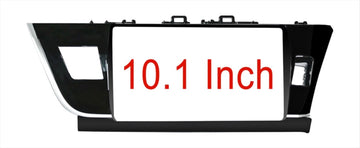 Fit Toyota Corolla 2013-2016 stereo facia suit both 10.1 inch android and 7 inch Double din 2 din fascia frame