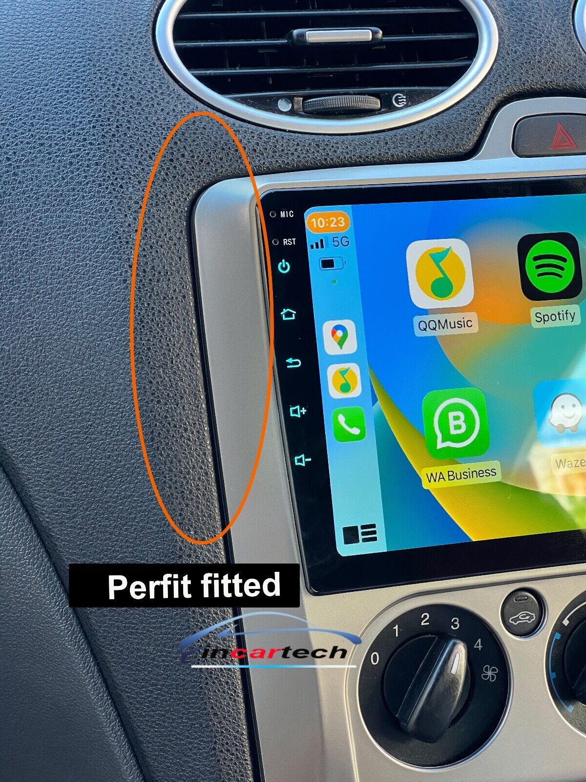 Ford Focus 2005-2011 Radio stereo GPS Camera Wireless Apple CarPlay Android Auto