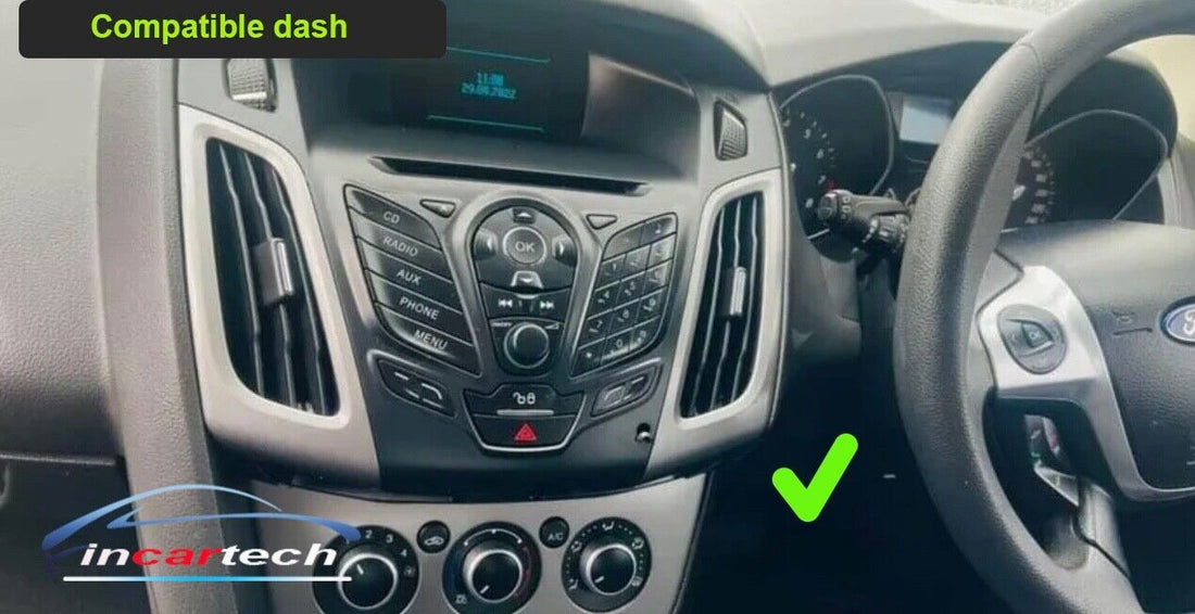 Ford Kuga 2013+ Radio stereo GPS Camera 9" Wireless Apple CarPlay Android Auto