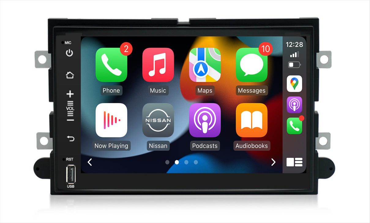 Ford Mustang 2005-2009 Touchscreen Wireless Apple CarPlay Android Auto GPS Bluetooth