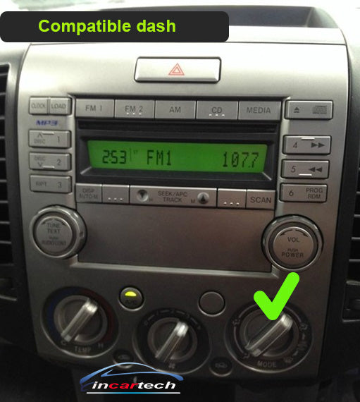 Ford Ranger 2006-2011 13 Touchscreen Wireless Apple Carplay Android Auto GPS Nav upgrade stereo Bluetooth