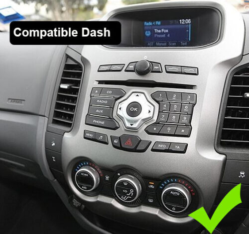 Ford Ranger 2011-2014 PX T6 MK1 Apple CarPlay Android Auto Radio Reverse camera