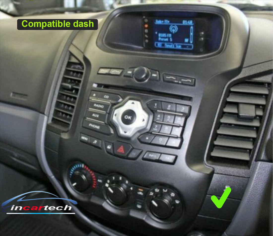 Ford Ranger PX T6 MK1 2011-2014 Stereo GPS Bluetooth USB Wireless Apple CarPlay